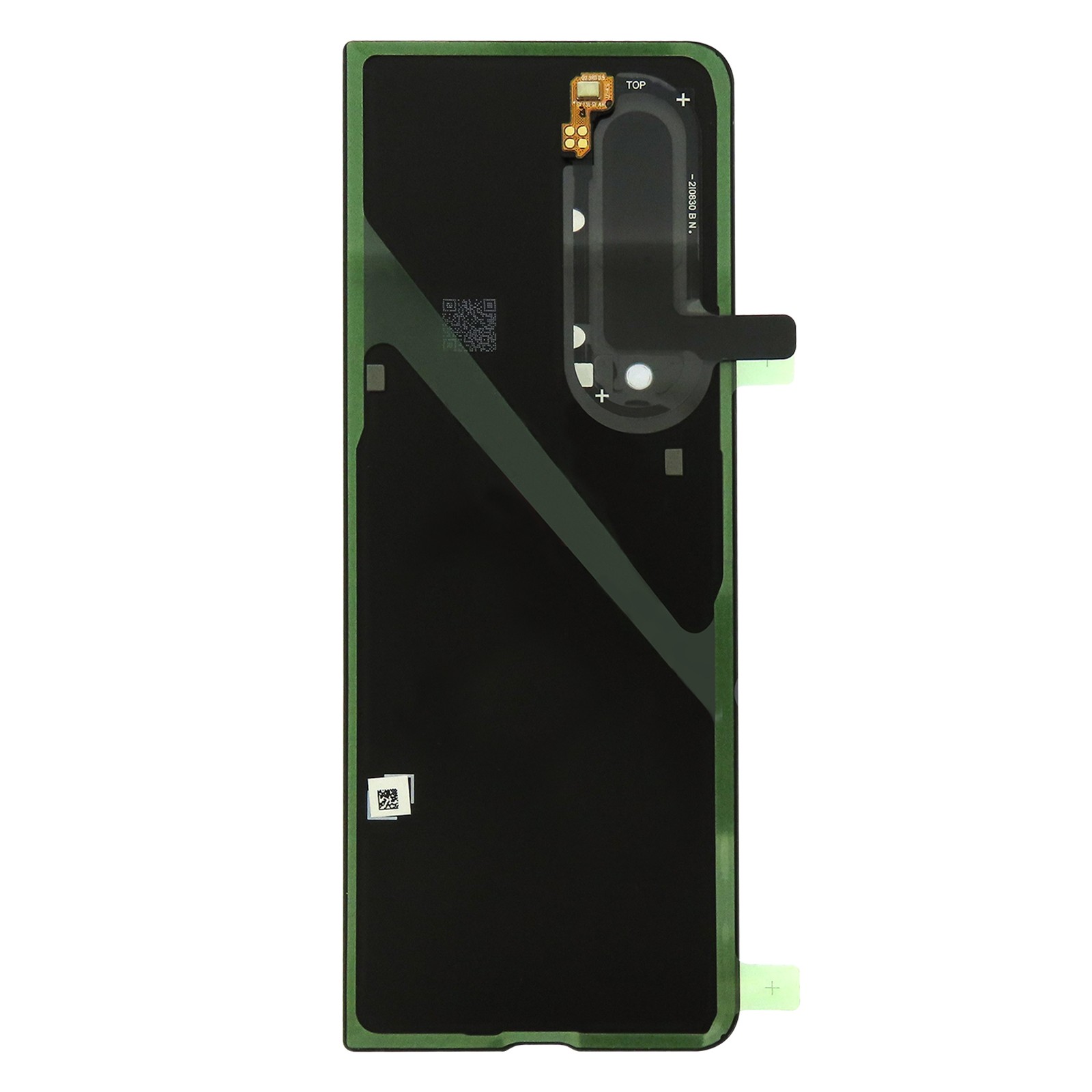 Cache Batterie Samsung Galaxy Z Fold 3 Pièce Réparation Face Arrière Noir - 4