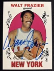 1996-97 Topps Stars Reprints Walt Frazier Auto On-Card HOF #17 Knicks