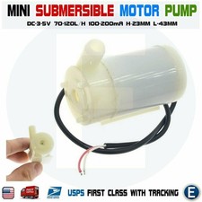 Water-cooled Micro Submersible Pump Motor Water Pump DC 3V 5V Mini Mute DIY