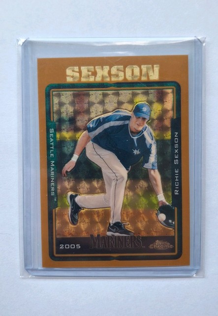 2005 Topps Chrome Richie Sexson Superfractor 1/1