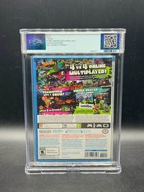 Splatoon 2 Nintendo Wii U WiiU First Print Sealed New PSA 9.8 A+ NOT WATA