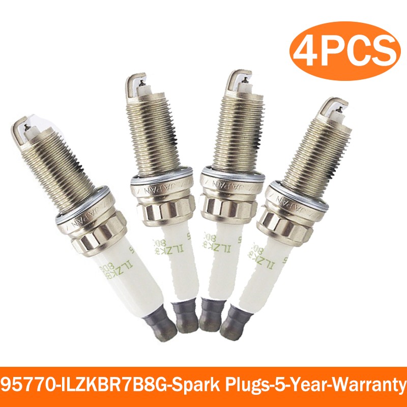 4x 95770 97968 ILZKBR7B8G Laser Iridium for ngk Spark Plugs New