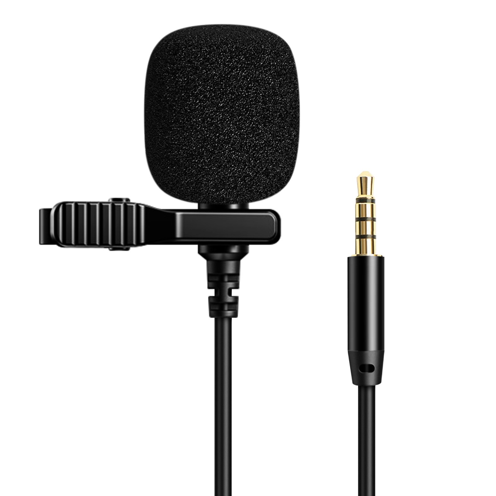 Micro cravate réduction de bruit Jack 3.5mm pour PC portable et mobile - 2