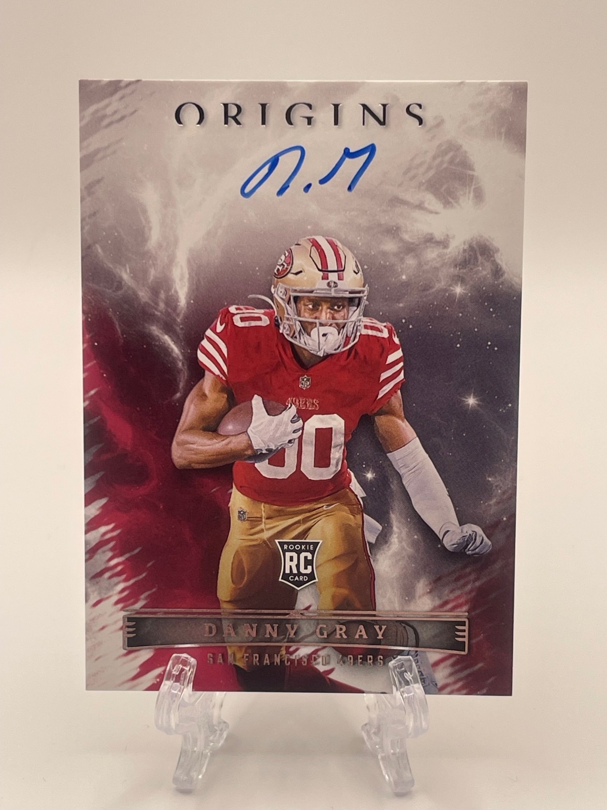 2022 Panini Orgins Danny Gray Rookie Autograph 49er's