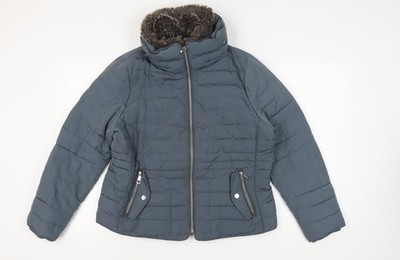Marks and Spencer Damen Blau Steppjacke Größe 18