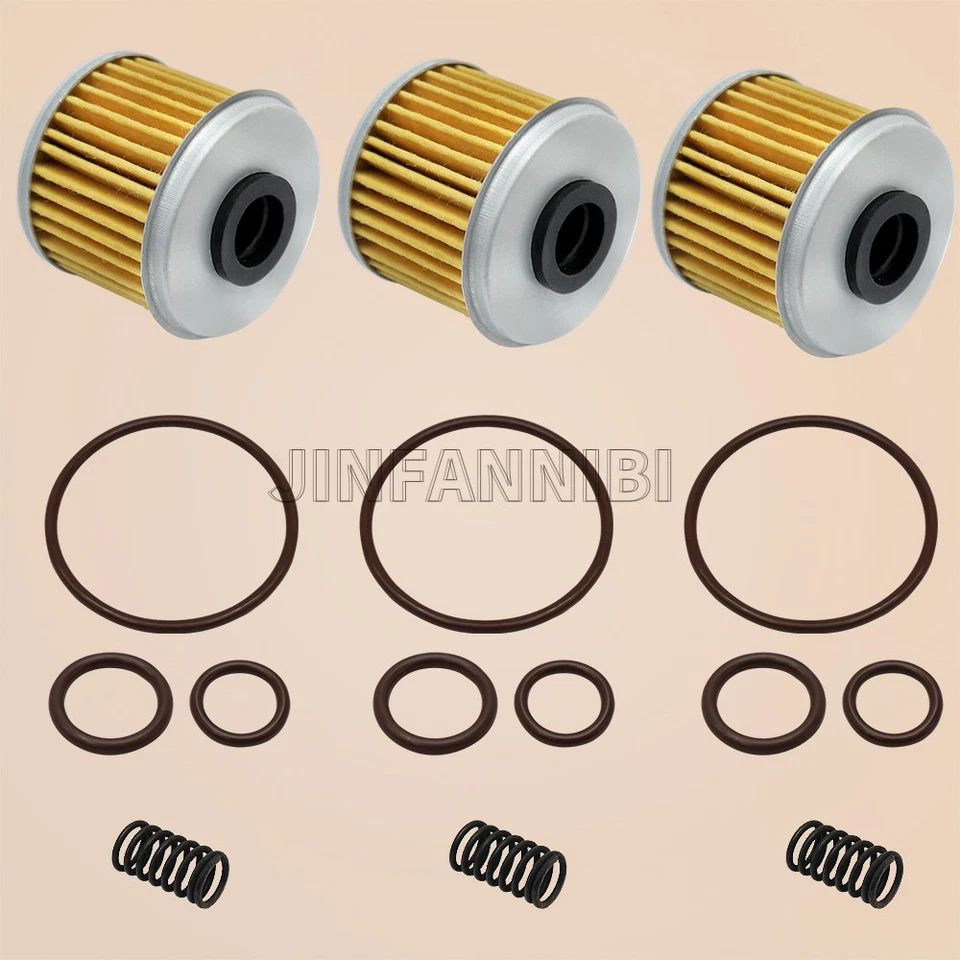 3 X Kits de filtros de aceite para Honda CRF150R CRF150RB CRF250R CRF450R CRF250X CRF450X Foto 2 de 4