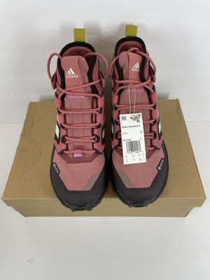 Adidas Terrex Trailmaker Mid GTX Hiking Shoes Women's US 10 Pink Waterproof