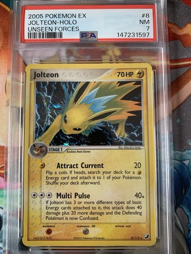 Jolteon graded PSA 7 for sale on eBay