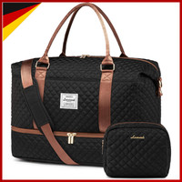 Reisetasche Damen Sporttasche Groß Mit Schuhfach Nassfach Weekender Gym Tasche