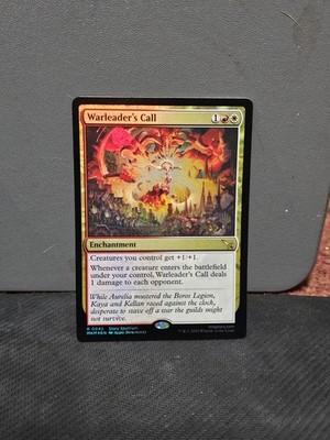 Warleader's Call Prerelease Cards Foil