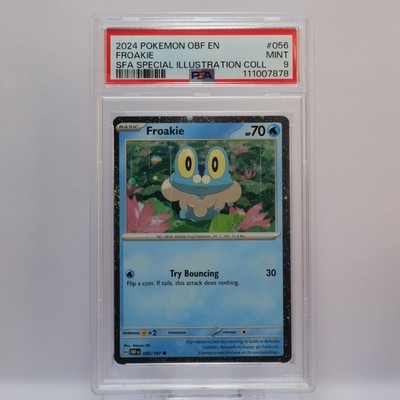 Pokemon TCG - Froakie 056/197 Obsidian Flames - Cosomos Holo SIR