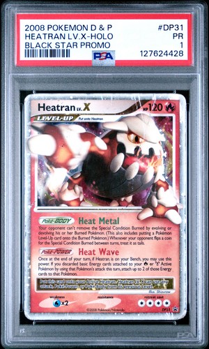 Heatran LV.X graded PSA 1 for sale on eBay