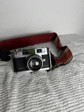 Petri Vintage 35mm Rangefinder Camera with Color Corrected Super f1.9 4.5cm Lens