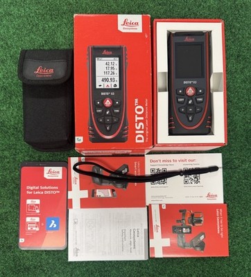 Leica Disto X3 Laser Distance Meter Japan New In Box Ships ASAP
