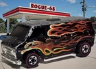 Original Hot Wheels Redlines Super Van, Black, 1975 Flying Colors, Hong Kong