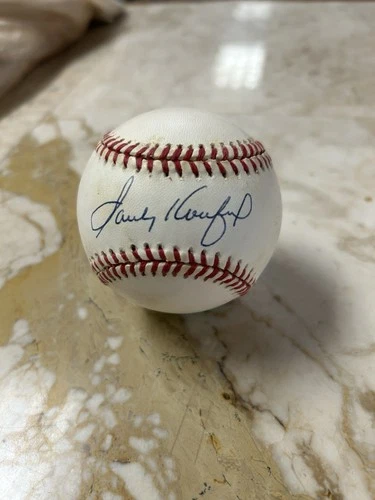 Sandy Koufax Signed Official National League “William White” Baseball SMP COA