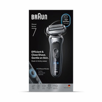 Braun Series 7 Electric Shaver, +1 Attachment, 72-G1200S, Grey