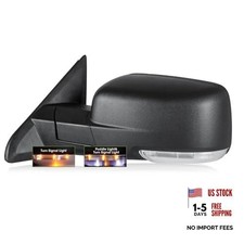 Driver Side Mirror for 2009-2018 Ram 1500 2010-2018 Ram 2500 3500 2019 Black