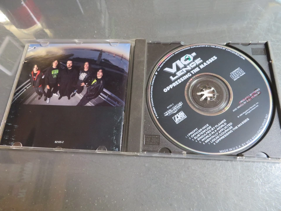 Oppressing the Masses by Vio-Lence (CD, 1990) Violence - Image 2 of 3