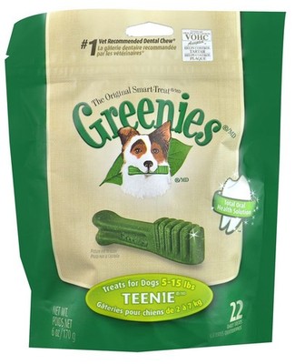 Greenies Dental Chews Pack of 4 Multi Colored 6 Ounce Easy to Digest Dog Treats