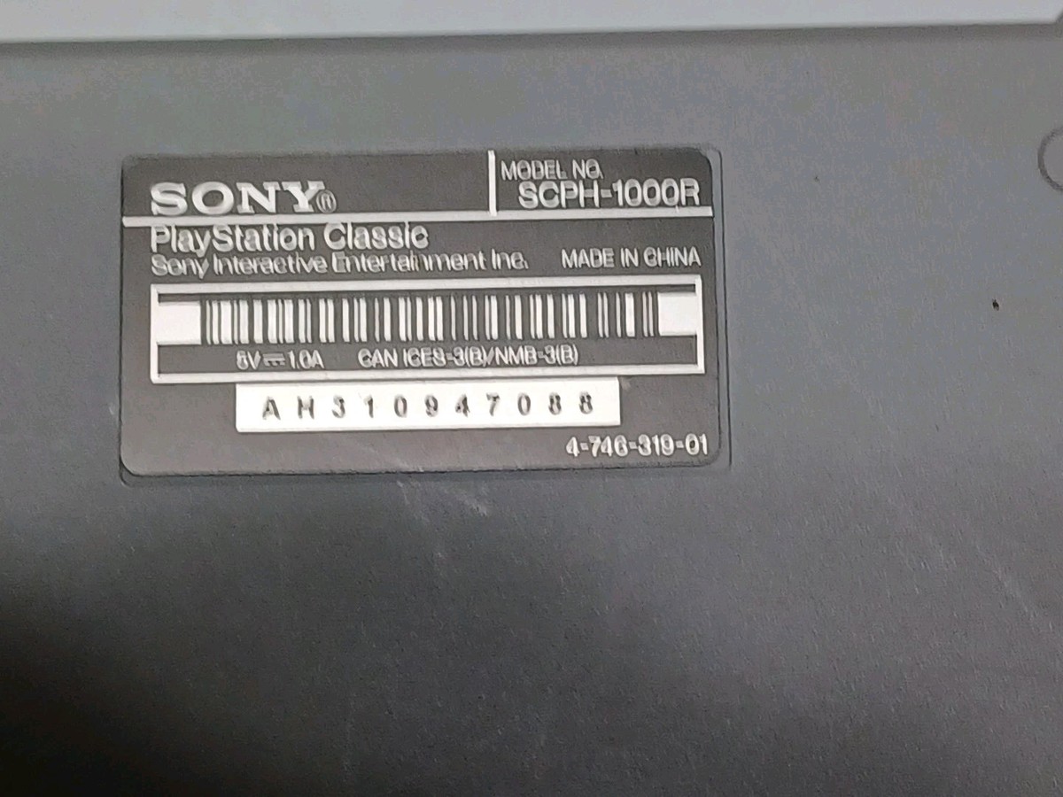 Console Only* Official Sony Playstation 1 PS1 Classic Mini | eBay
