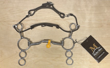 Myler 3 Ring Combo Low Port Comfort Snaffle Bit - 4 3/4" - MB04 Level 2