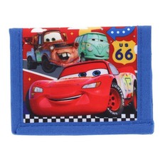 CTM Kid's Disney Cars Lightning McQueen and Friend Bi Fold Wallet