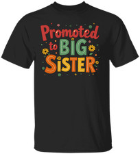 Promoted to Big Sister Gift, Floral Big Sister Announcement, Girls Sibling Revea