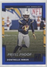 2017 Panini Donruss Press Proof Blue Dontrelle Inman #248 3c4