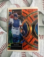 2024 Panini Select - Premier Level Moises Ballesteros #32 Orange Flash Prizm...