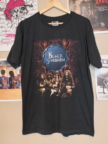 BLACK SABBATH Reunion Tour Shirt Vintage/ Ozzy Osbourne 1990s vintage concert t-shirt, vintage, single stitch, B+ condition