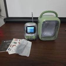 Divoom Tivoo-2 Portable Bluetooth Speaker W/FM Radio Pixel Art Retro Player