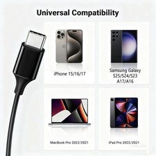 Wired USB C Earphones Headphones Type C 3.5mm Jack iPhone 17 16 15 Samsung S25 — image 3