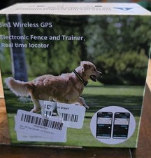 Dog Fence  Tracking Collar System GPS No Subscription Required Customizable