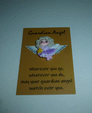 Guardian Angel with Star Pocket Hug and Card-Brand New