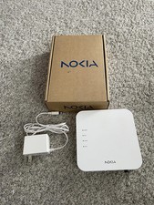Nokia XS-010X-Q ONT 10G Fiber Optic Router Modem network W Power supply + Box