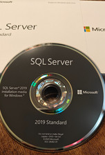Genuine SQL Server 2019 Standard - 16 Core Full Box License, 10 User CALs New