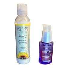 Lot of 2 Hair Smoothers:  Jane Carter Solutions & John Frieda Frizz Ease Serum