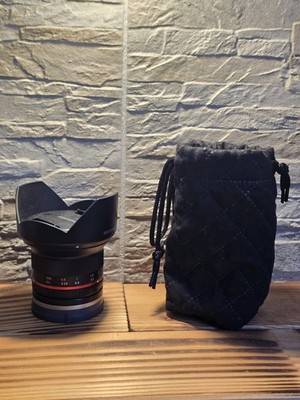Samyang 12mm f/2,0 NCS CS Objektiv  E-Mount - Schwarz