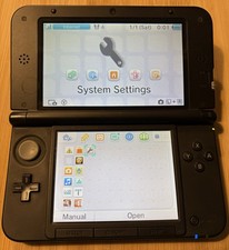 Nintendo 3DS XL BLACK Handheld System Tested!!!