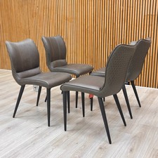 Furniture Village 'Murcia' Dining Chair - Set of 4 Antiqued Grey NEW RRP £299