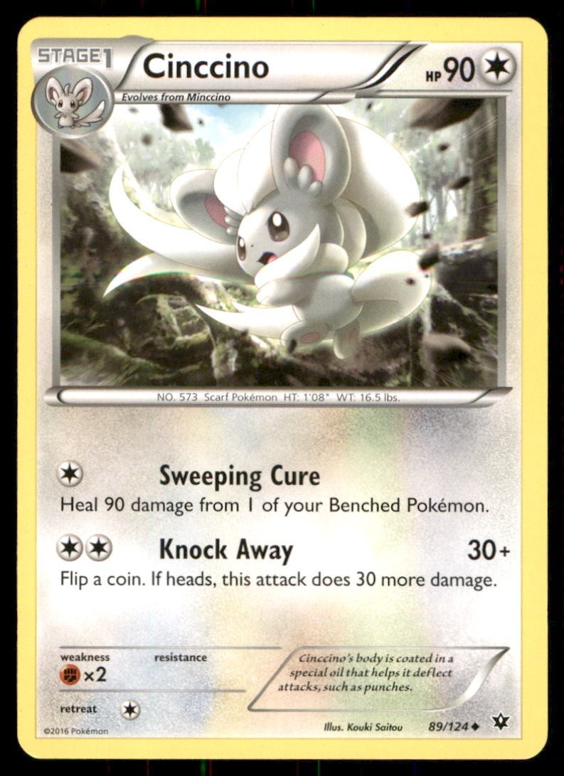  Pokémon TCG  regular non-holo cinccino