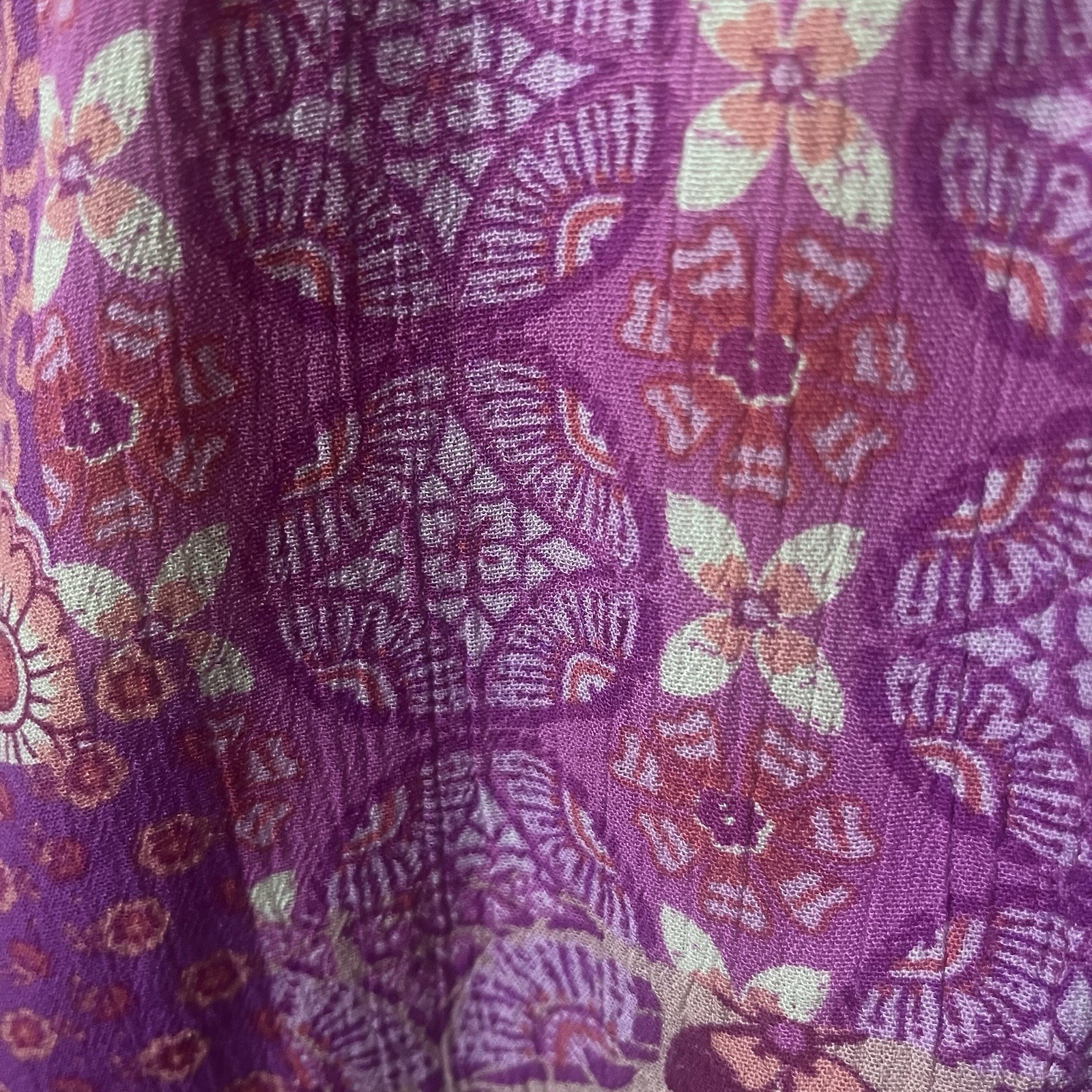 Piper & Scoot Patchwork Cropped Button-Up Top | B… - image 8