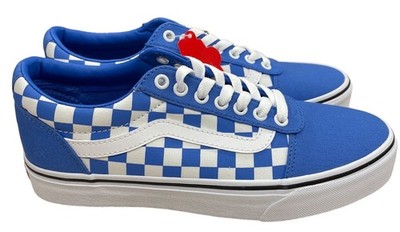 Vans Off the Wall Mens Blue Ward Skate Shoes Size 8 SKU 1439