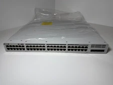 Cisco Catalyst 9300 C9300L-48P-4G-E 48-Port PoE+ Network Switch - Open Box
