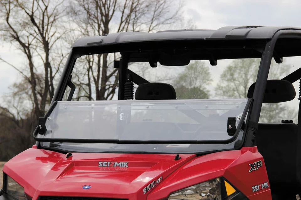 Parabrisas plegable Seizmik Versa-Fold Polaris Ranger tamaño completo XP 900 570 24001 Foto 3 de 4
