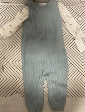 🥥 Carter’s Cable Knit Shirt Overall Set Spring Easter Duck 2pc Size 6M🆕AS IS👇