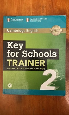 Key for Schools TRAINER 2 - Cambridge English