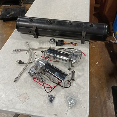 #ad OPEN 580 Air Ride Suspension Compressors 150 psi On 180 psi Off Pressure Switch $200.00