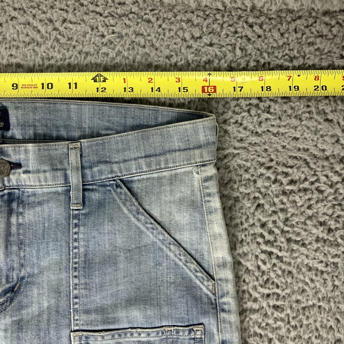 Citizens Of Humanity Jeans Womens 29x30 Light Wash Straight Carpenter 1616-243 View 5